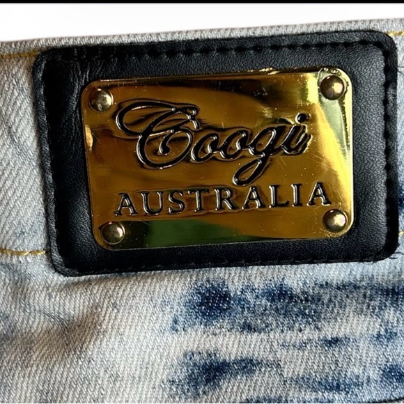 Vintage Coogi Australia Y2K Streetwear Sequin Acid Washed Jeans Size 18W - Picture 8 of 8
